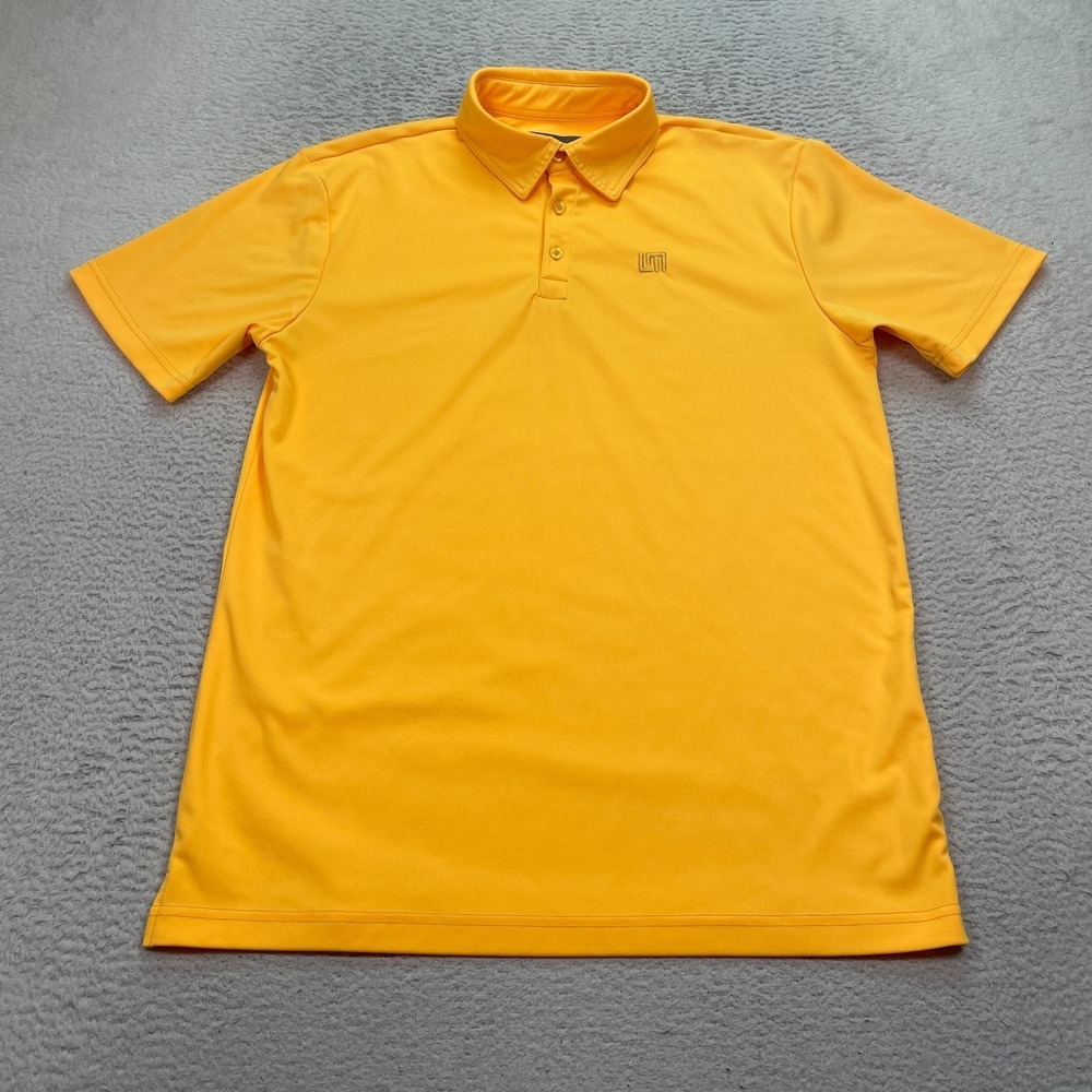 Loudmouth Golf Shirt Men's Size Medium Short Sleeve Lightweight Performance Polo